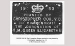 Coronation Plaque 1953