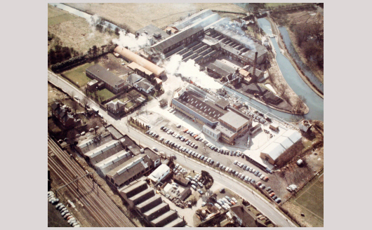 Aerial view of Home Park